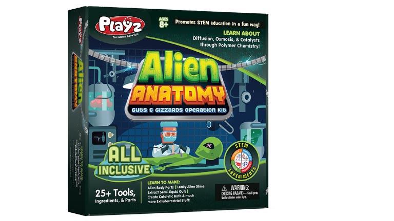 Playz Alien Anatomy Guts and Gizzards Science Toys