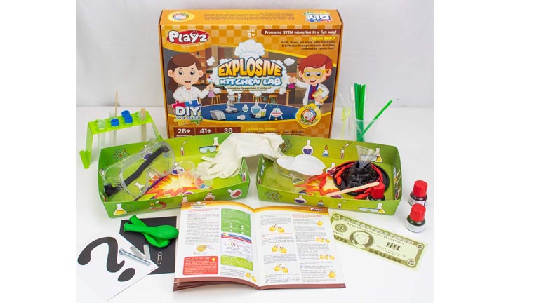 Playz Explosive Kitchen Lab Science Toys